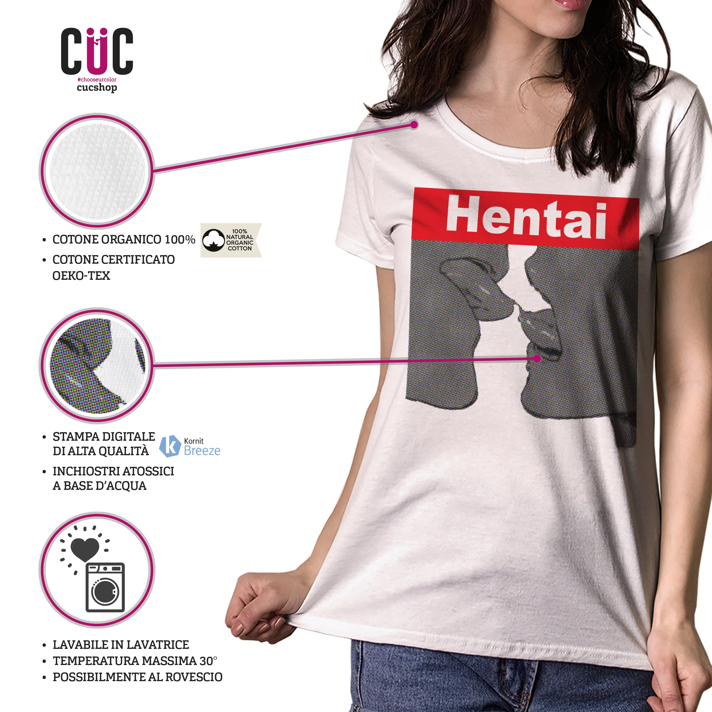 T-Shirt Anime - Manga #chooseurcolor