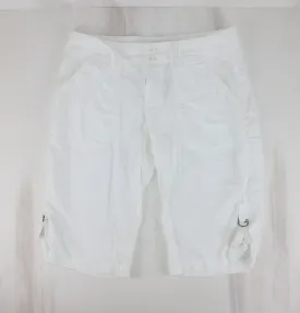 URBAN LIFE WHITE CAPRIS LADIES SIZE 9 PRE-LOVED