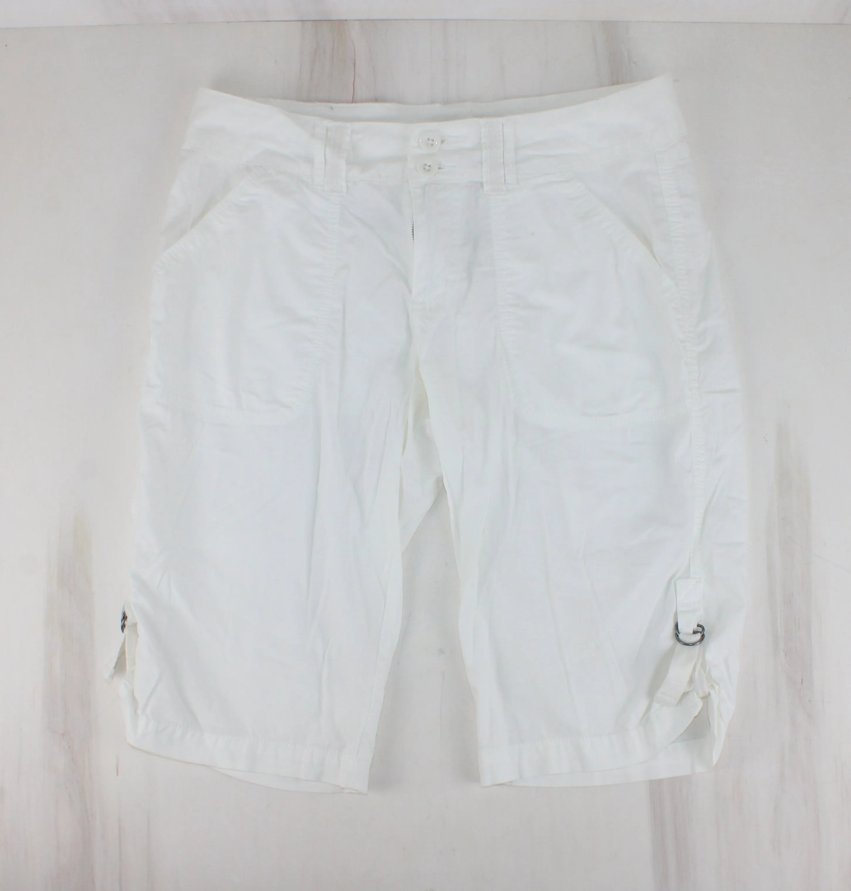 URBAN LIFE WHITE CAPRIS LADIES SIZE 9 PRE-LOVED
