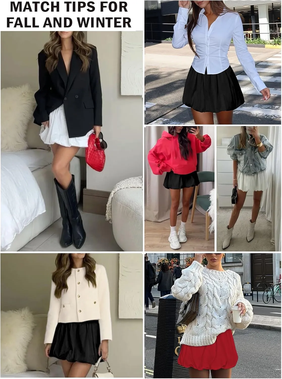 Women's Bubble Skirt with Elastic Waistband Sexy Bubble Top Casual Y2K Mini Puffy Balloon Skirts Going Out Cute Club Short