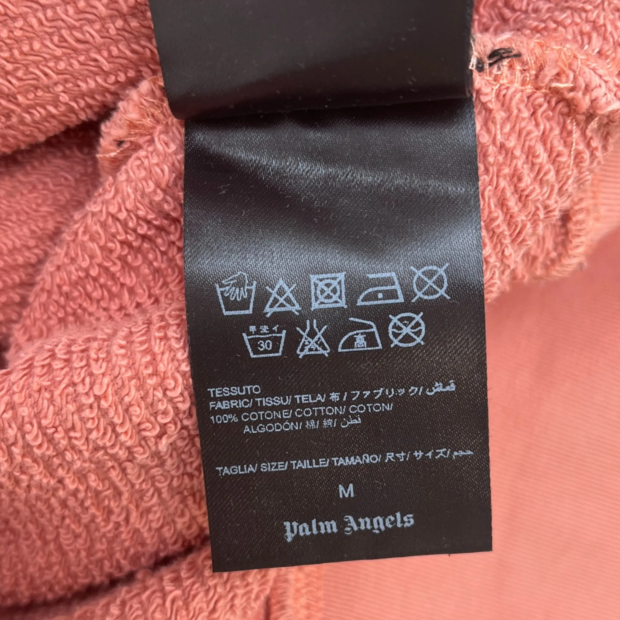 Women's Logo Hoodie Pink Size M