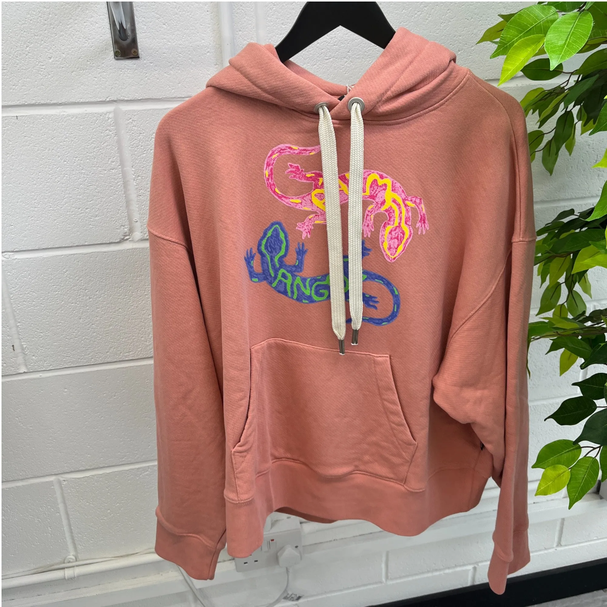 Women's Logo Hoodie Pink Size M