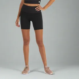 Womens Rib Studio Short - Black