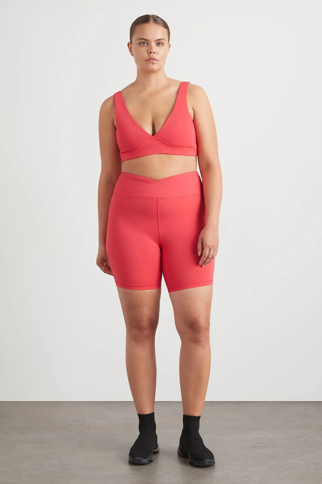 Wrap Front Bike Short 614